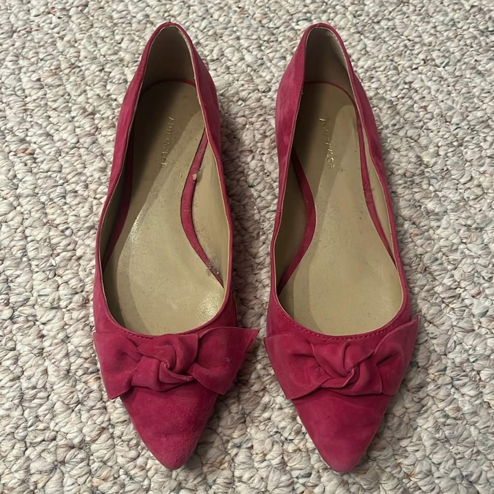 Ann Taylor bow shoes